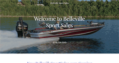 Desktop Screenshot of bellevillesportsales.com